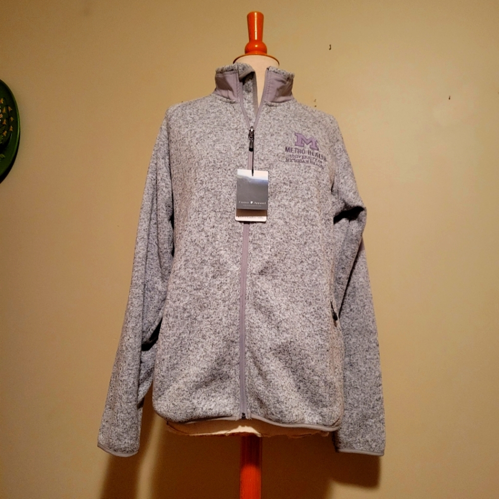 Fossa Apparel Univeristy of Michigan Metro Health Jacket 2X NWT